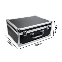 MALETA ALUMINIO NEGRA Pro-Arts Tattoo Supplies