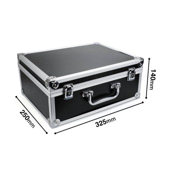 MALETA ALUMINIO NEGRA Pro-Arts Tattoo Supplies