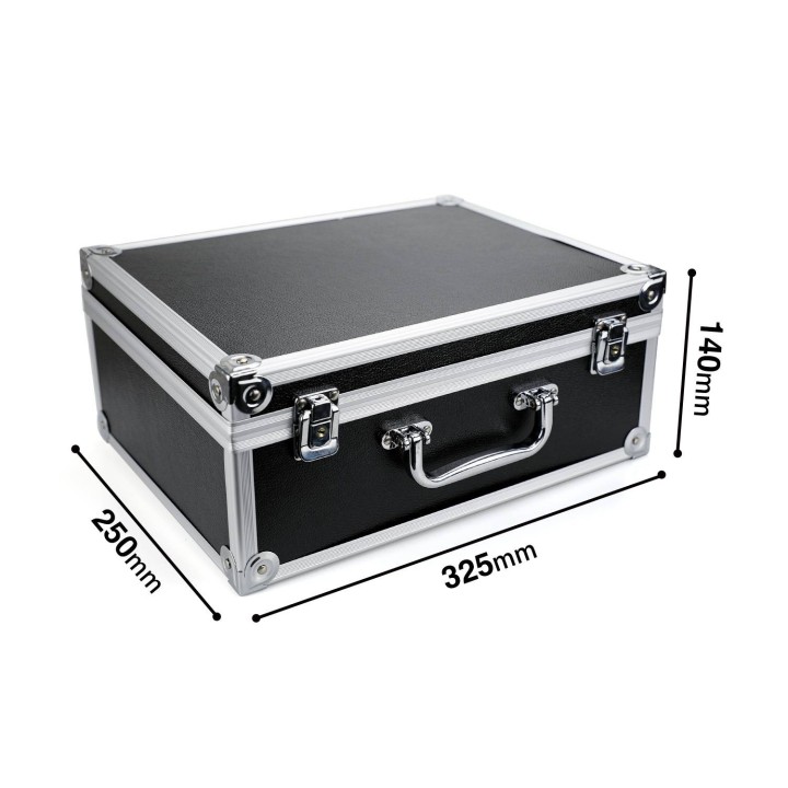 MALETA ALUMINIO NEGRA Pro-Arts Tattoo Supplies