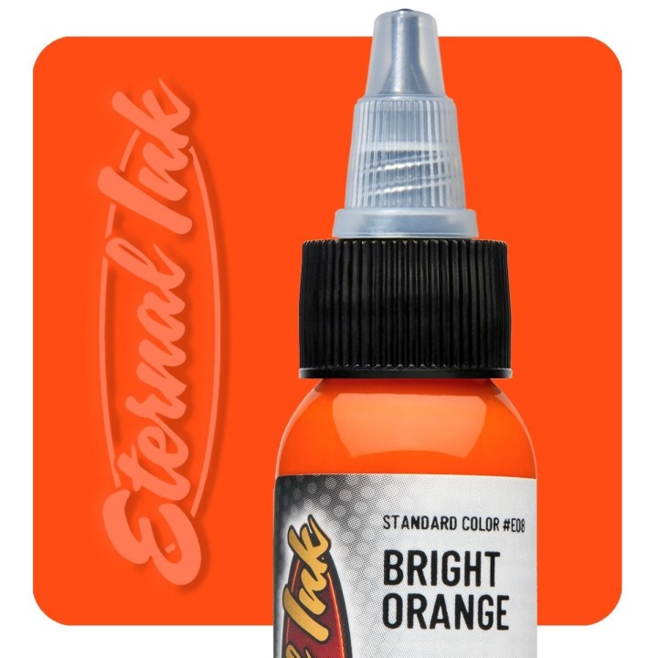 BRIGHT ORANGE - Eternal - 30ml Pro-Arts Tattoo Supplies