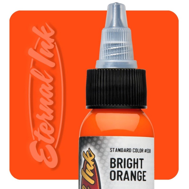BRIGHT ORANGE - Eternal - 30ml Pro-Arts Tattoo Supplies