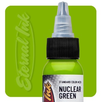 NUCLEAR GREEN - Eternal - 30ml Pro-Arts Tattoo Supplies