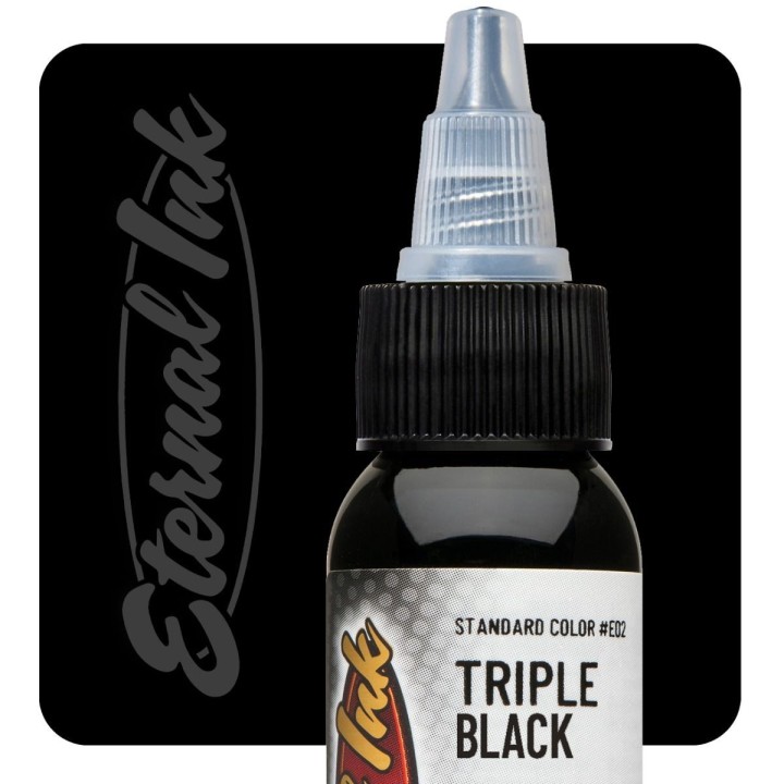 TRIPLE BLACK - Eternal - 30ml Pro-Arts Tattoo Supplies