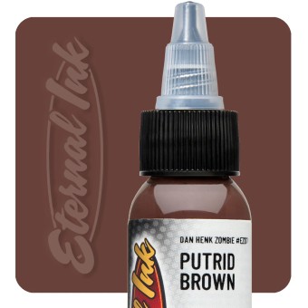 PUTRID BROWN - Eternal - 30ml Pro-Arts Tattoo Supplies