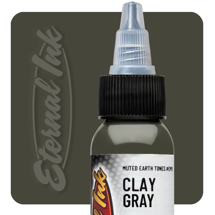 CLAY GRAY - Eternal - 30ml Pro-Arts Tattoo Supplies