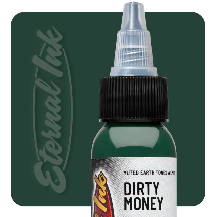 DIRTY MONEY - Eternal - 30ml Pro-Arts Tattoo Supplies