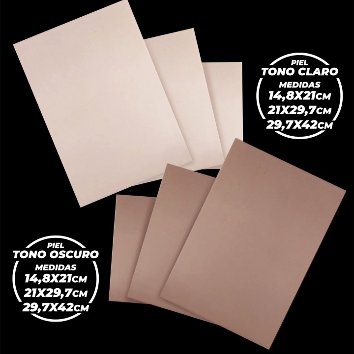 Piel sintética para practicar tattoo Reelskin Pro-Arts Tattoo Supplies