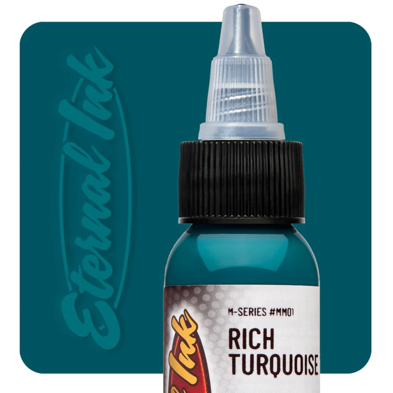 RICH TURQUOISE - Eternal - 30ml Pro-Arts Tattoo Supplies