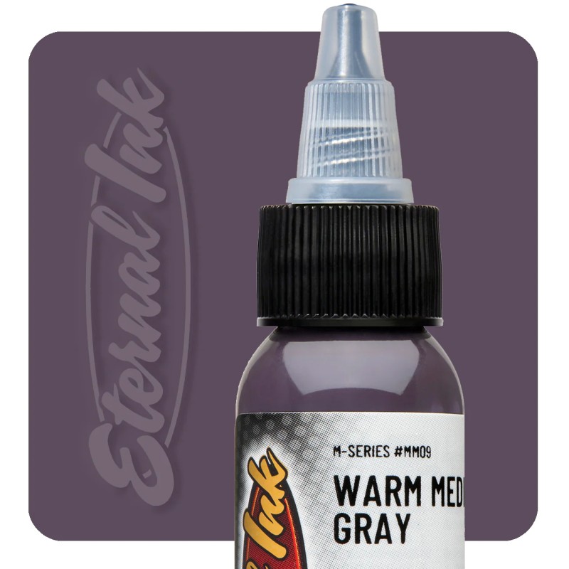WARM MEDIUM GRAY - Eternal - 30ml Pro-Arts Tattoo Supplies