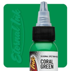 CORAL GREEN - Eternal - 30ml Pro-Arts Tattoo Supplies