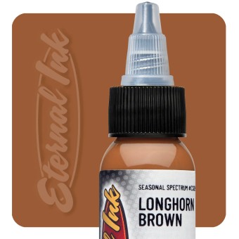 LONGHORN BROWN - Eternal - 30ml Pro-Arts Tattoo Supplies