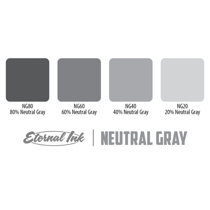 Neutral Grey Set 4 colores 1oz