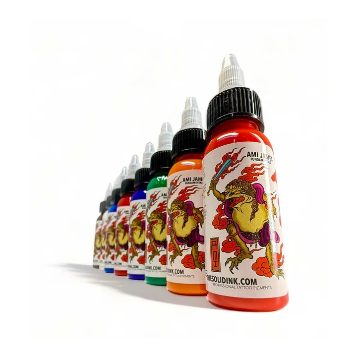 SET AMI JAMES FUNDAMENTAL COLOR - Solid Ink - 8ud. de 30ml