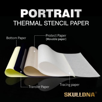 SKULLDNA PORTRAIT THERMAL COPIER PAPER