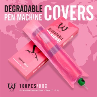 BOLSA PROTECTORA DEGRADABLE ROSA PARA PEN