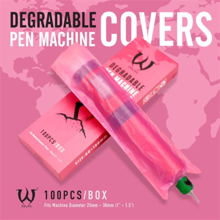 BOLSA PROTECTORA DEGRADABLE ROSA PARA PEN