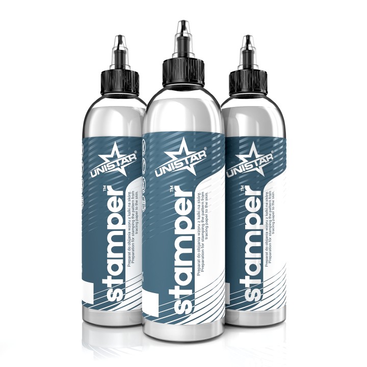 UNISTAR STAMPER TATTOO STENCIL - 240ml