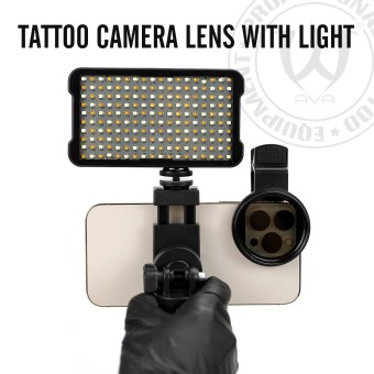 Kit de Fotografía LED para Tatuajes