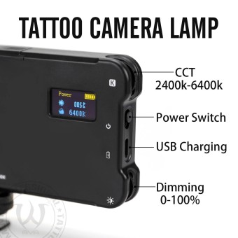 Kit de Fotografía LED para Tatuajes