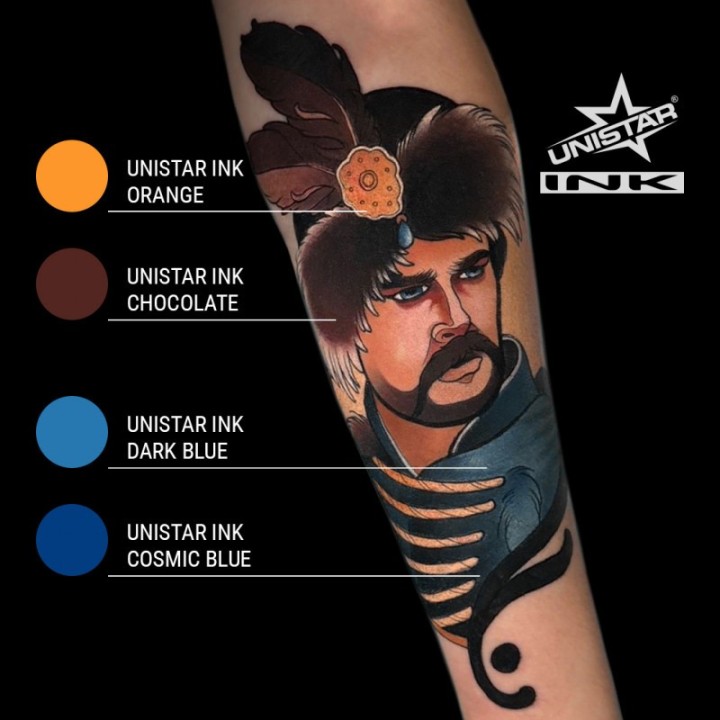 DARK BLUE - UNISTAR COLORS™ Ink - 30ml