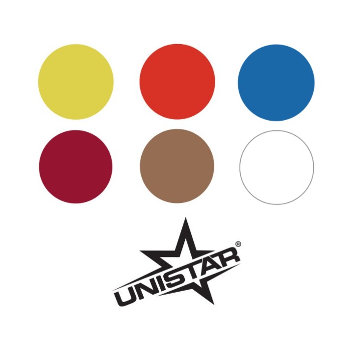 Set de Tintas 6uds Unistar Colors™ Ink - 6uds de 30ml