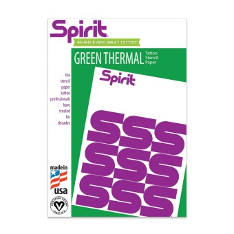 Spirit Green Thermal Transfer Paper 11"