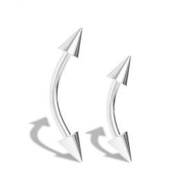 Banana de Titanio con Pinchos en los extremos