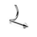 Nostril Stud de Titanio con Pincho