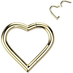 Clicker Titanio Corazón