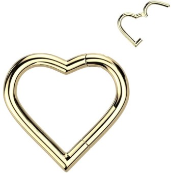 Clicker Titanio Corazón