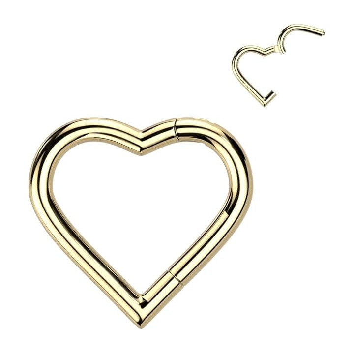 Clicker Titanio Corazón