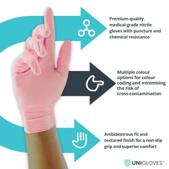 Guantes color Pearl Pink