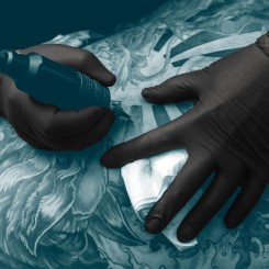 GUANTES NEGROS NITRILO UNIGLOVES