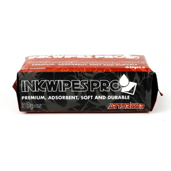 Servilletas 100% algodón INKWIPES PRO