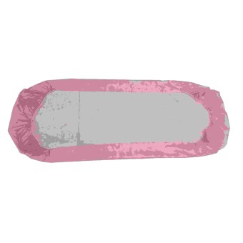Funda rosa tela
