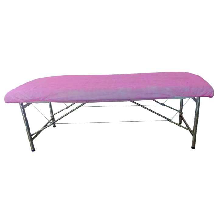 Sábanas rosas desechables