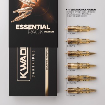 Cartuchos Kwadron Magnum Esencial Pack - 18 uds.