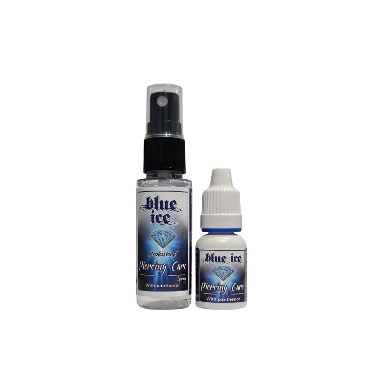 Blue Ice Piercing Aftercare - Spray para curar piercing