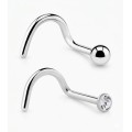 Nostril Stud de Acero Quirúrgico. Para profesionales.
