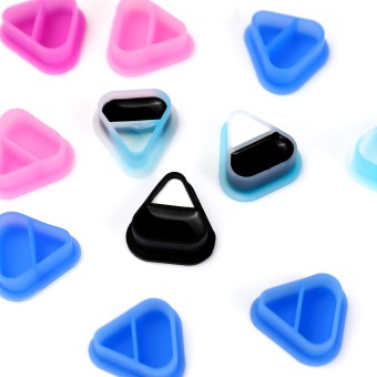 CUPS DE SILICONA TRIANGULARES - 80 uds.