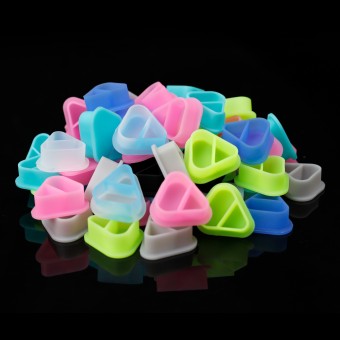 CUPS DE SILICONA TRIANGULARES - 80 uds.