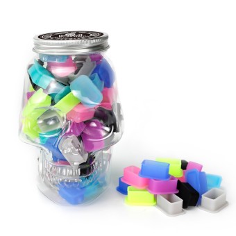 CUPS DE SILICOLA RECTANGULARES PARA BIG MAGNUM - 80 uds.