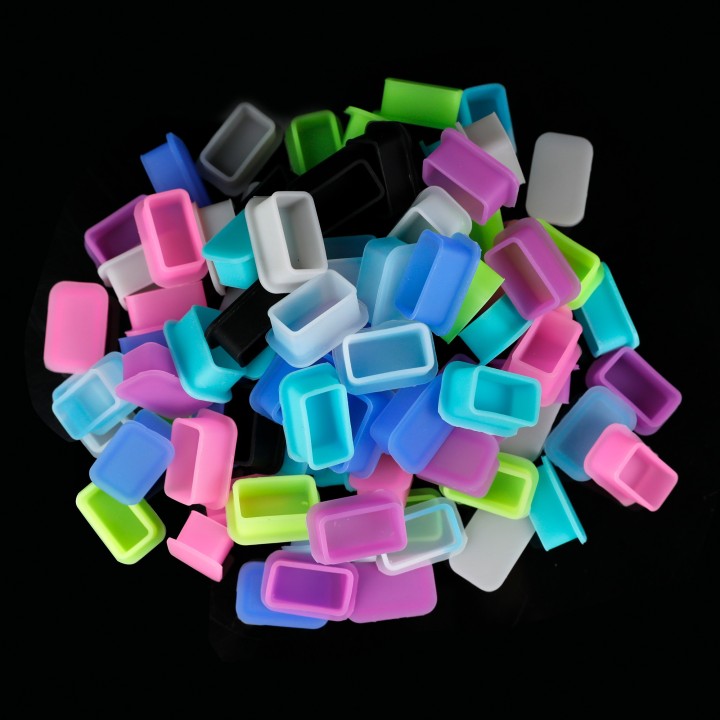 CUPS DE SILICOLA RECTANGULARES PARA BIG MAGNUM - 80 uds.
