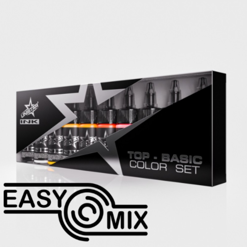 Set de colores básicos Unistar Colors™ Ink - 10uds de 30 ml - REACH
