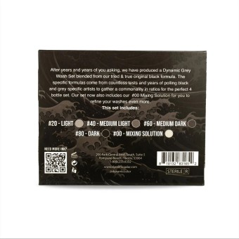 SET GREYWASH CON DILUYENTE - Dynamic - 5ud. de 120ml