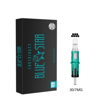 CARTUCHOS BLUE STAR - MAGNUM - 0.30/0.35 - PRO-ARTS TATTOO SUPPLIES
