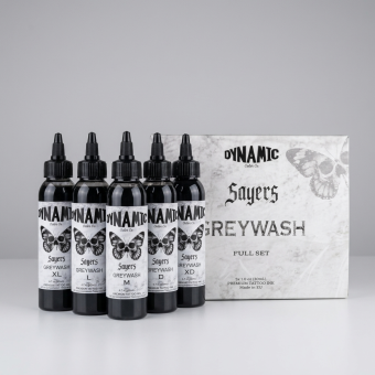 Set de Sombras Grey Wash Luke Sayer x Dynamic Color - 5ud. de 120ml
