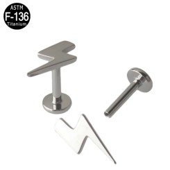 Labret Titanio Rayo