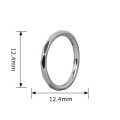 Clicker Lateral Facetado Titanio