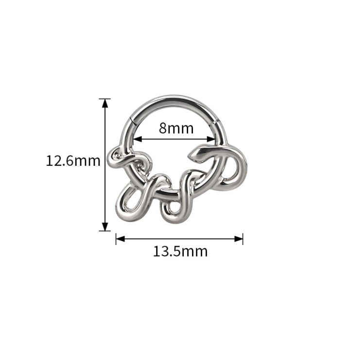Clicker Serpiente Titanio